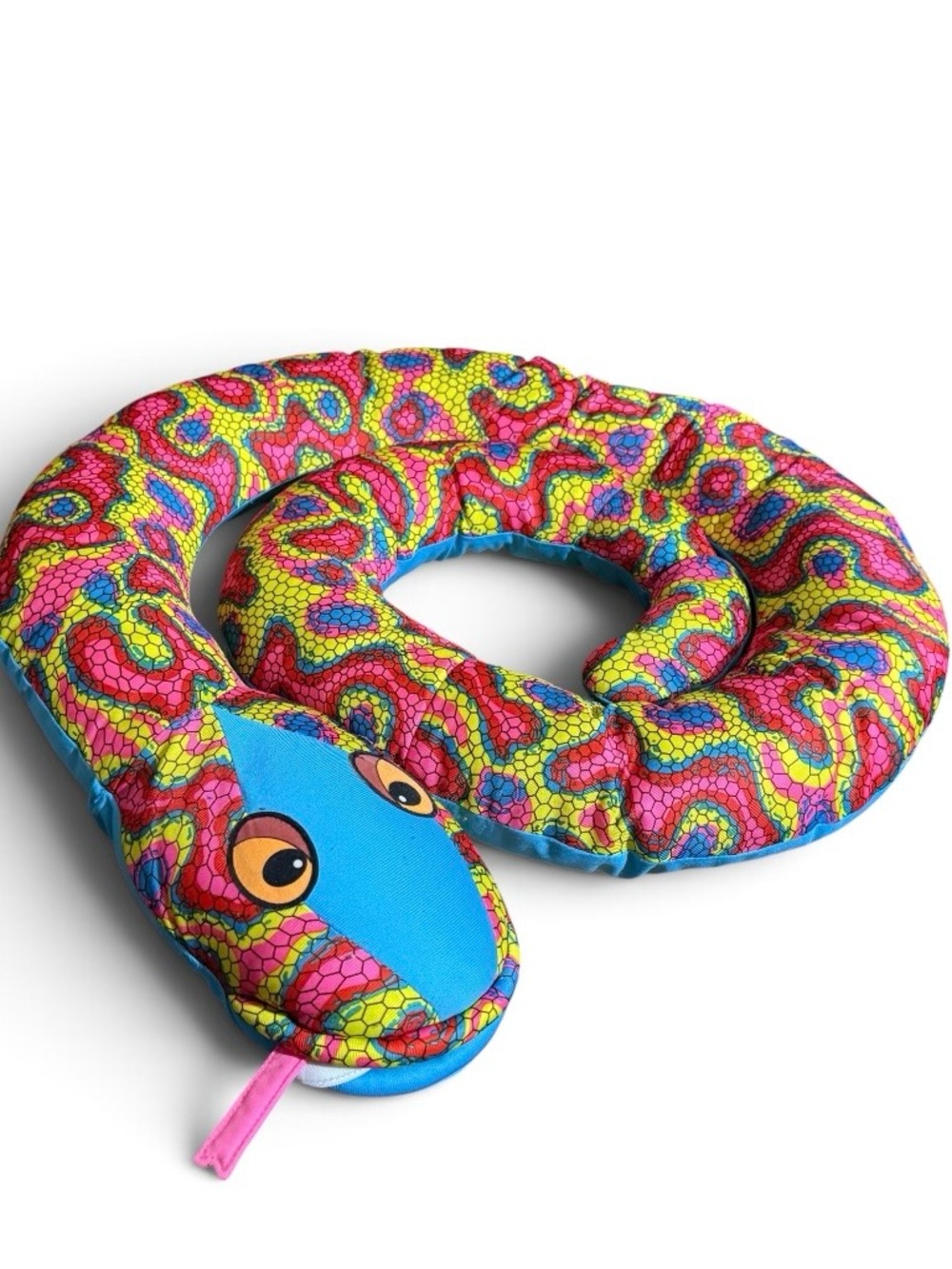 Vintage~1991~Playskool~”Willy Willy” Rattlin’ Wrestlers Rattlesnake Plush Puppet